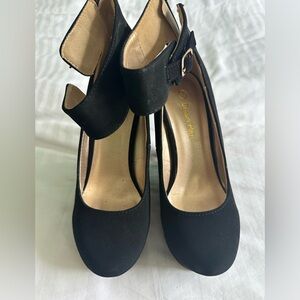 Dream Pairs Women's Black Heels